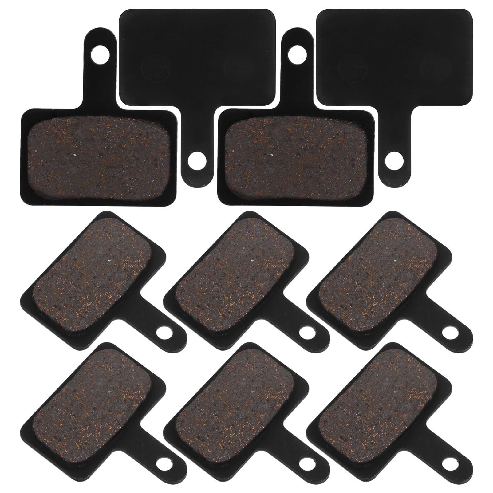 Toyvian Pastiglie Disco Semi Metalliche per Biciclette Dissipazione Calore Adatte per Mountain Bike e Scooter Resistenti e Silenziose Prestazioni Frenata Potenti