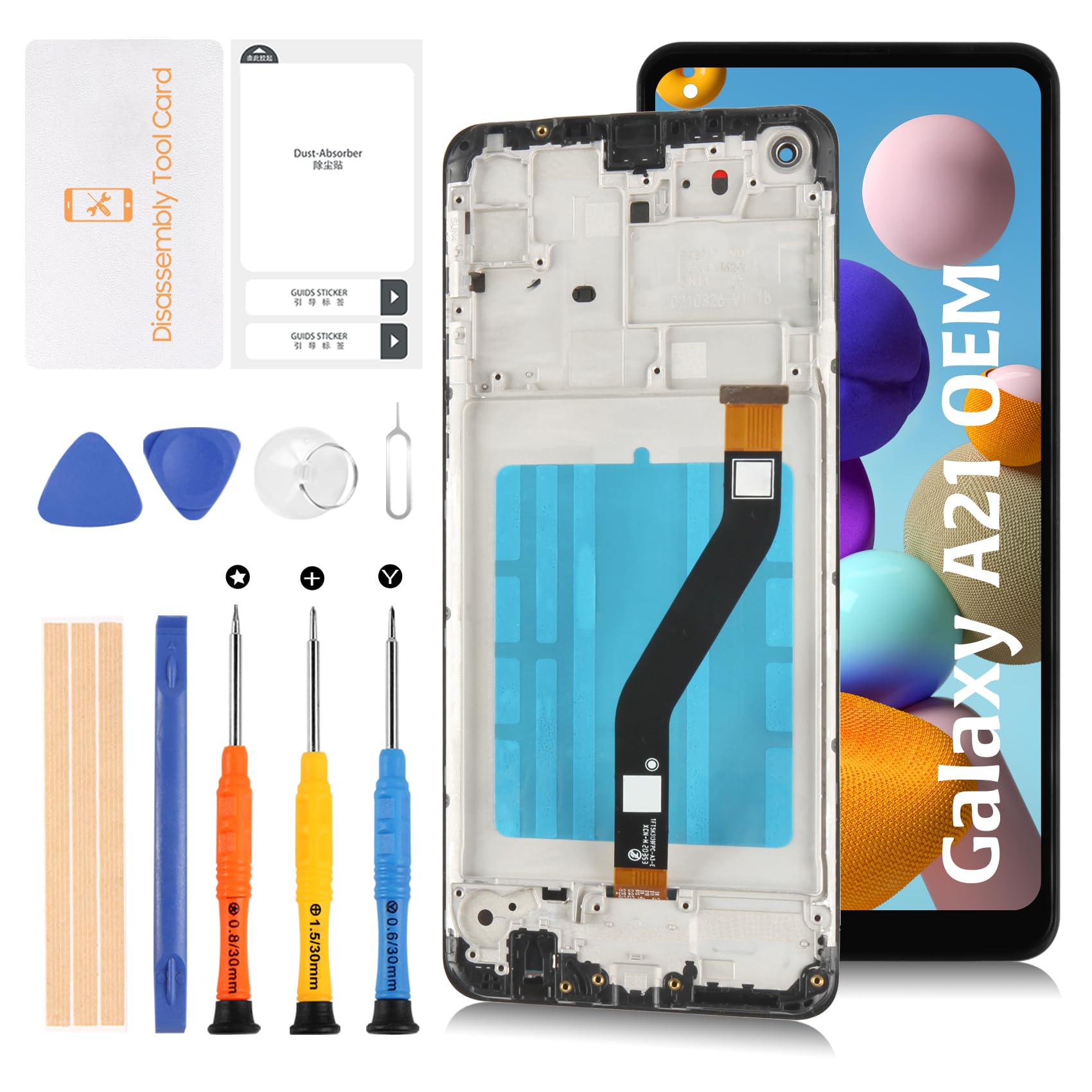 Amazon.com: A-MIND for Samsung Galaxy A21 SM-A215 Original