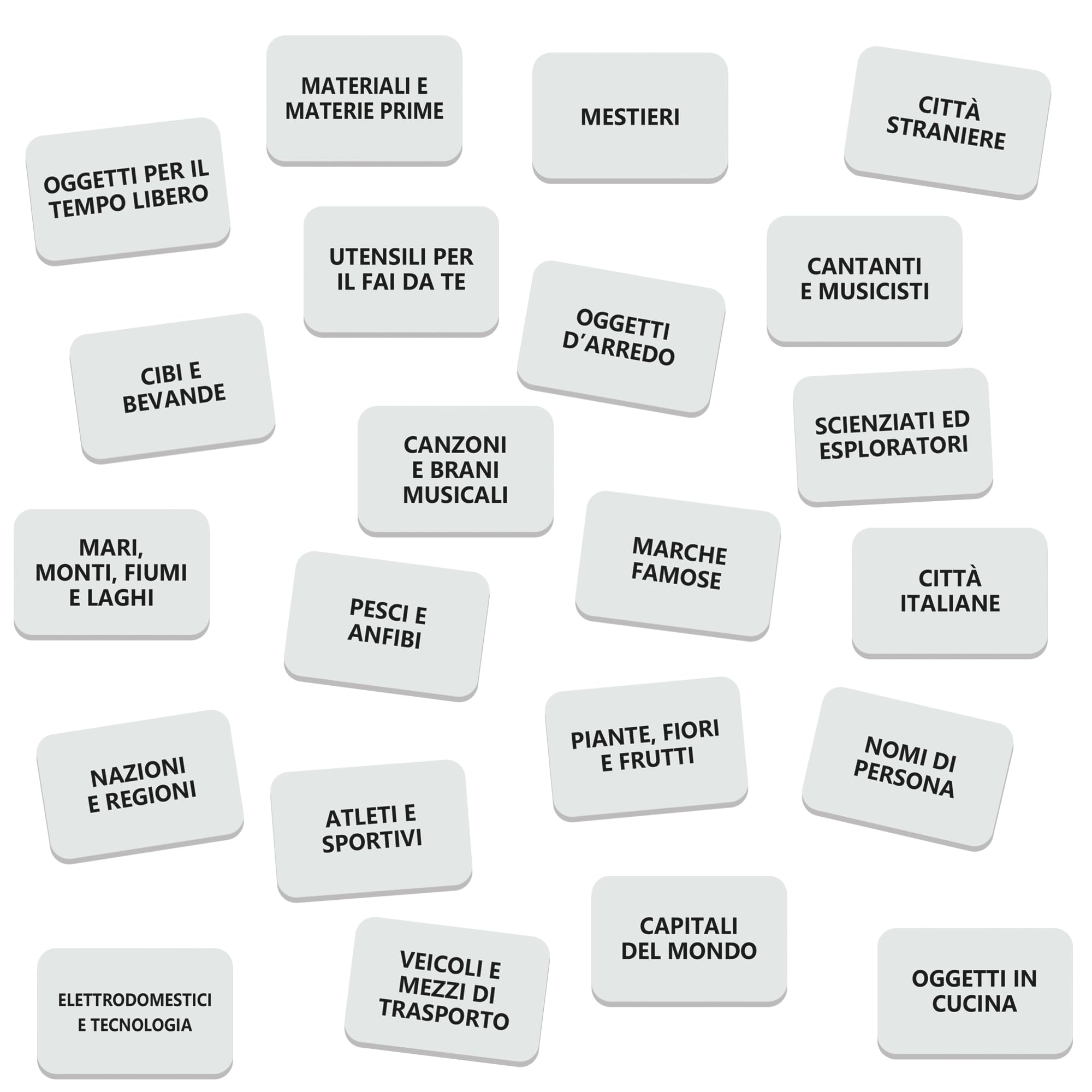 Ludic Duetto Nomen Una Sfida Di Parole Super Coinvolgente It55423 Gioco Di Società Per La Famiglia Per 2-6 Giocatori Made In Italy
