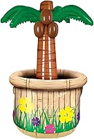 Vista 11 de Beistle Enfriador inflable - Contenedores de bebidas para fiestas, enfriador de bebidas, decoraciones de fiesta Luau, decoraciones de fiesta
