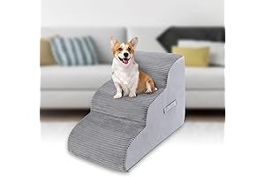 Ultimate Comfort for Your Canine Companion: High-Density Foam Dog Staircase for Effortless Mobility