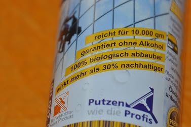 CLINEX Profi Glasreiniger Mit NANO-Technologie & Lotus-Effekt, 1/5/10 Liter