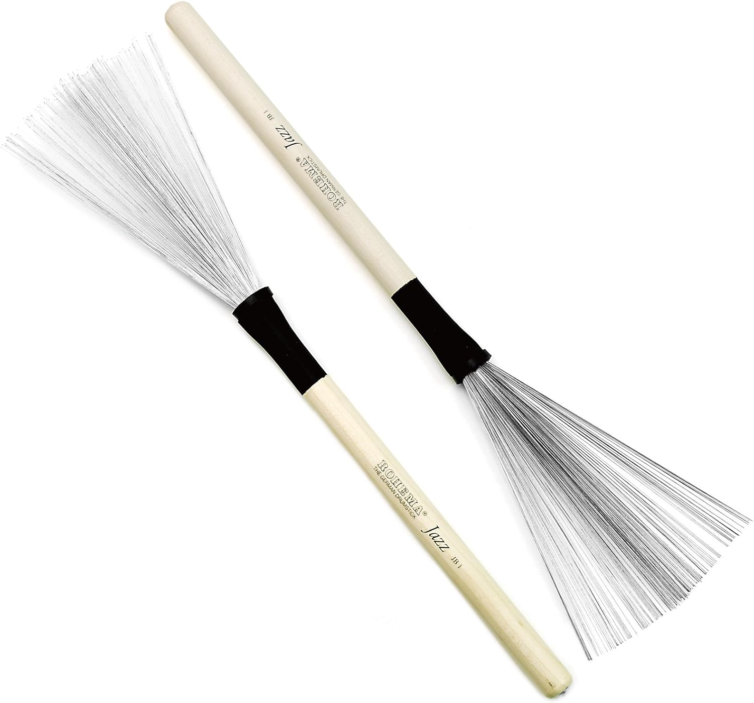 ROHEMA 61396 Nylon Brush, Hickory Handle, Φ0.6 x 15.0 inches (15.5 x 380 mm)