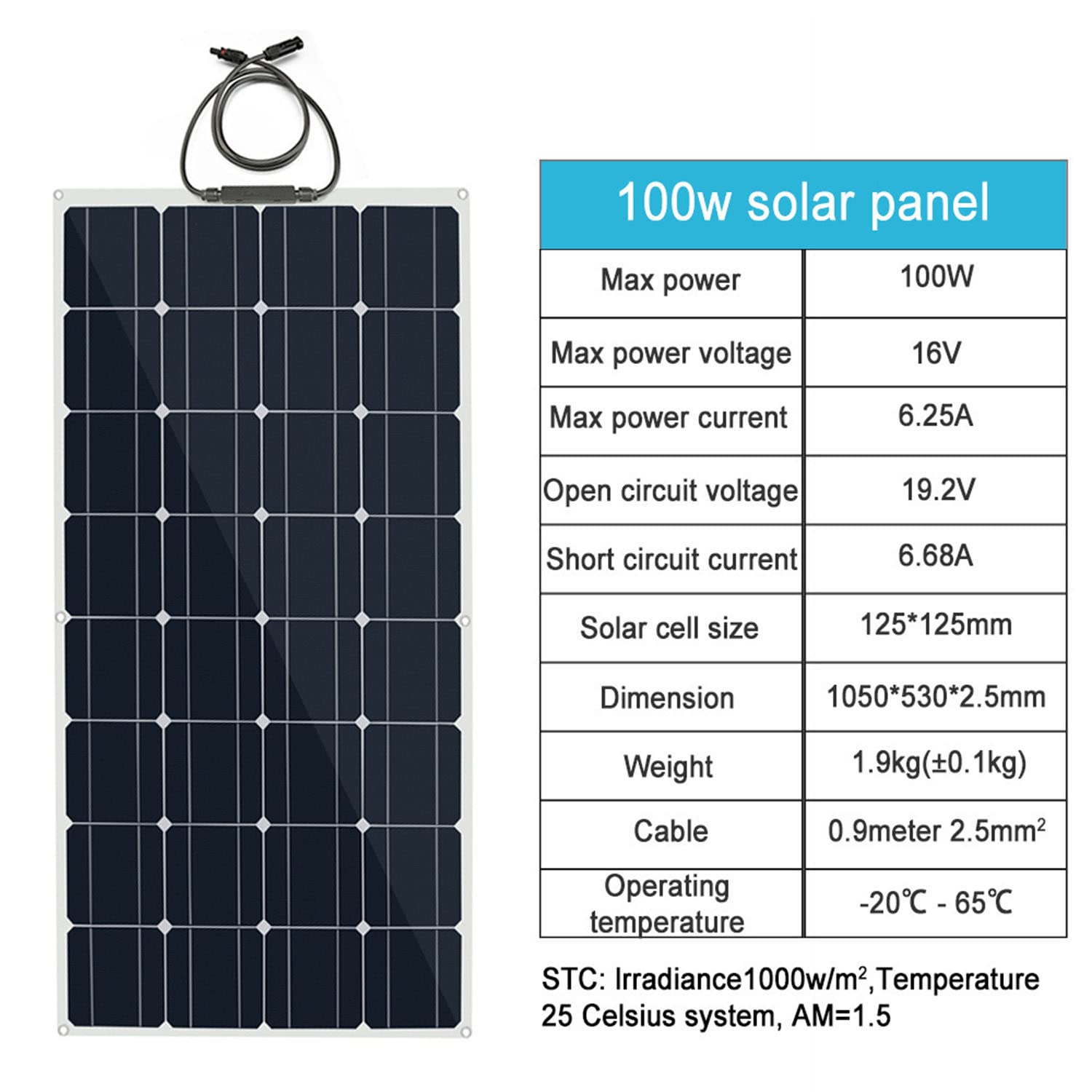 Pannelli solari flessibili portatili da 900 W, kit pannello solare mono 300 W x 3, elevata efficienza di conversione, con controller da 40 A, cavo connettore fotovoltaico con accessori, per camper,