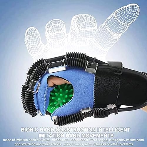 Miniatura 4 de Rehabilitation Robot Gloves,Stroke Hemiplegia Rehabilitation Training Equipment, Finger Straightening Brace Guard Protector,Smart Glove,Hand