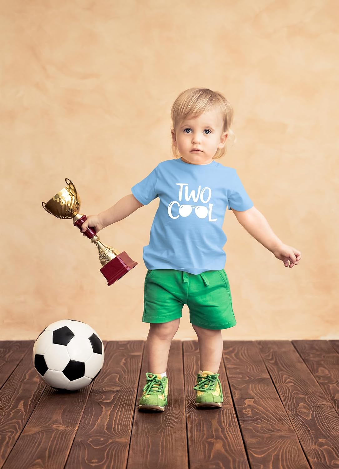 CBTwear Two Cool Toddler Shirt - Fun and Trendy 2nd Birthday Tee for Kids' Celebrations and Everyday Wear
