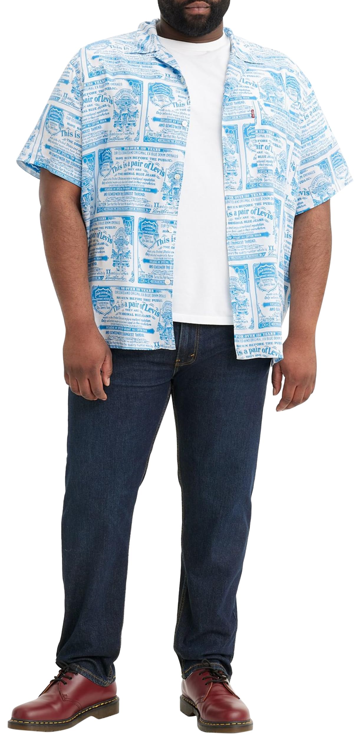 Levi's Dark Indigo 502 Taper Jean - 42R