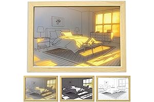 LAIAM Canvas Glowing Picture 4D Painting