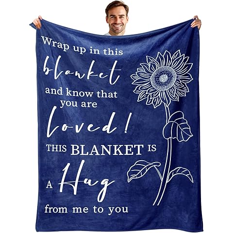 Get Well Gifts for Men & Women - Get Well Blanket - Thinking of You Inspirational G...