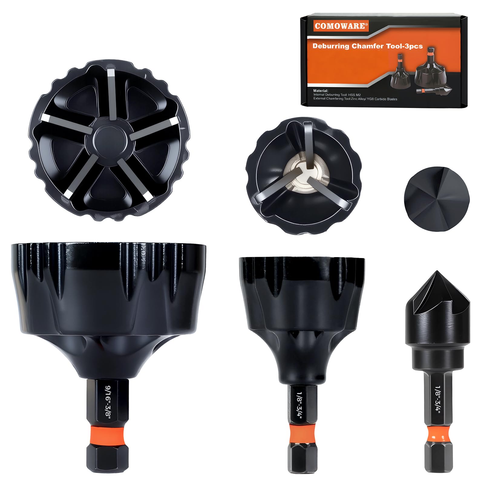 Deburring Tool - Remove Metal Burrs Fast -7 Deburring Tool - Remove Metal Burrs Fast -7