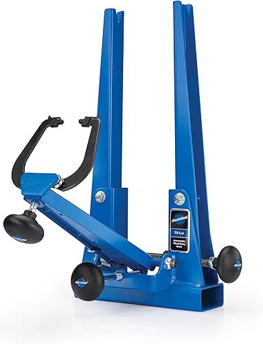 Park Tool Soporte profesional para ruedas color azul