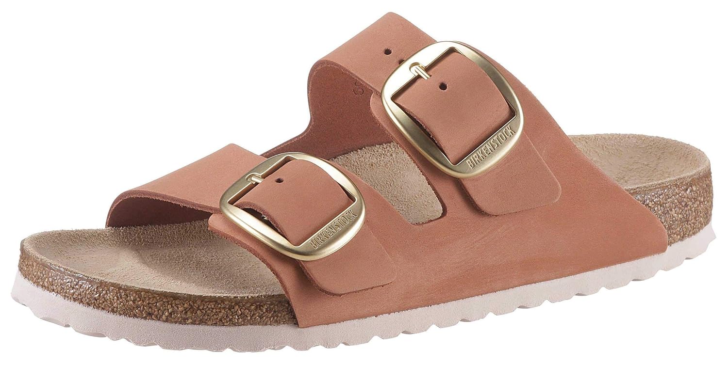 Birkenstock Arizona Big Buckle Nubuck Womens Light Grey Sandals - Review, Price and Buying Guide