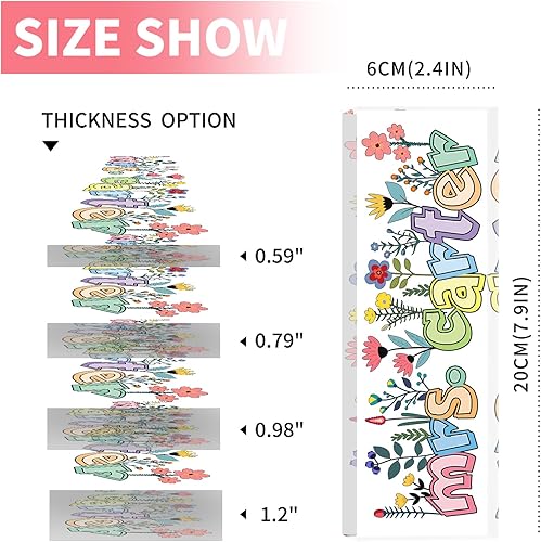 Miniatura 2 de Placa de nombre para profesor para escritorio, placa de nombre de escritorio personalizada, decoración de oficina para mujeres y hombres, accesorios