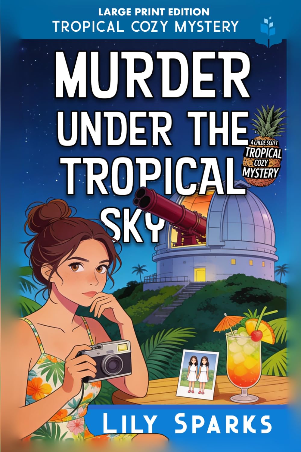 Murder Under The Tropical Sky: LARGE PRINT EDITION (A Chloe Scott Tropical Cozy Mystery LARGE PRINT)