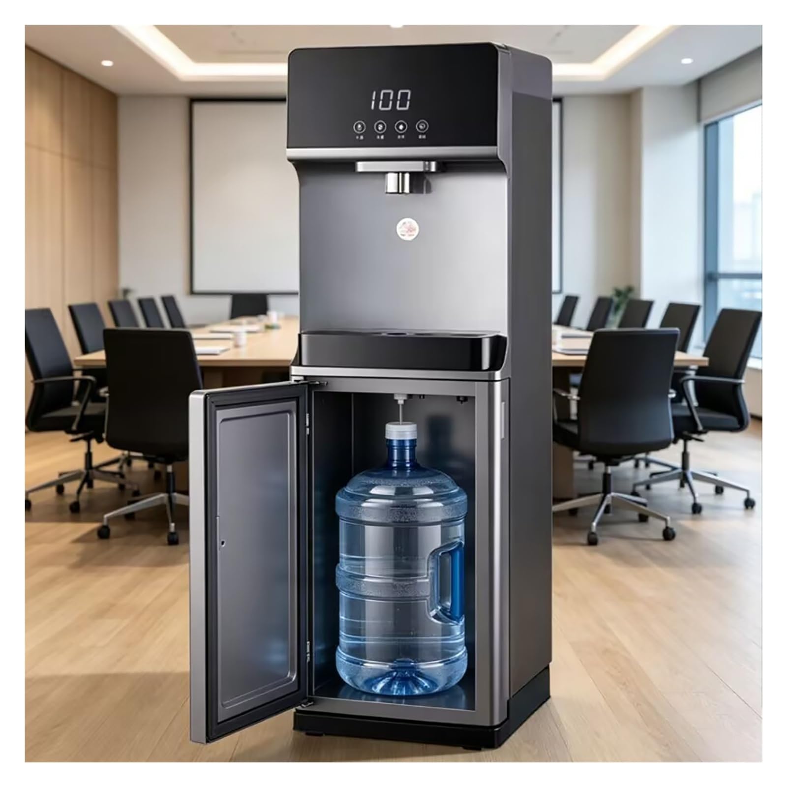 Distributore Acqua Da Pavimento，Distributore Di Acqua Fredda Indipendente A Caricamento Inferiore，Si Riscalda In 3 Secondi 5 Impostazioni Di Temperatura per Uso Domestico In Ufficio E Commerciale