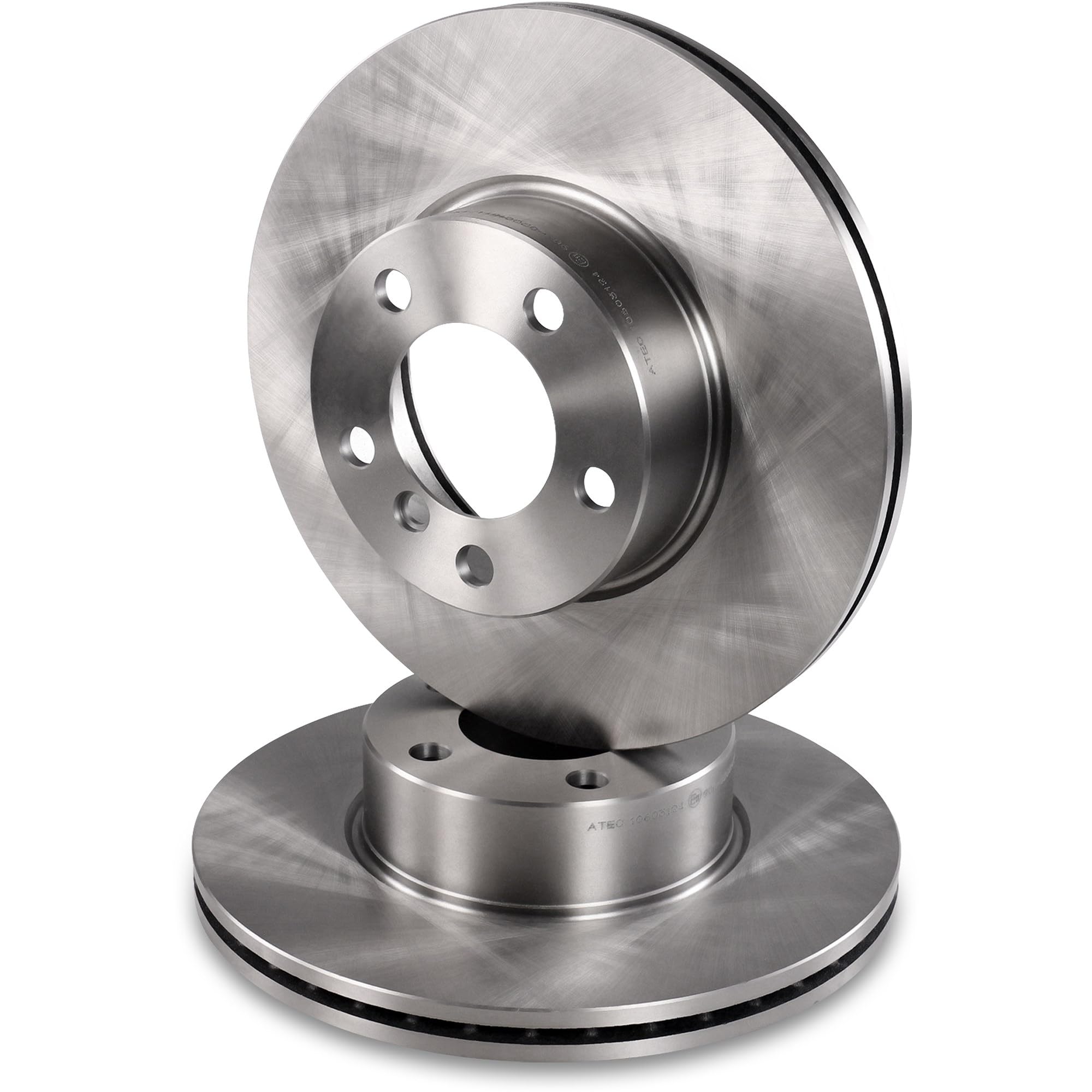 BESTPRICE Set freni incl dischi freno anteriori Ø 312mm ventilati + posteriori Ø 300mm ventilati + pastiglie freno anteriori e ganasce freno posteriori + contatto di usura compatibile con BMW X1 (E84)