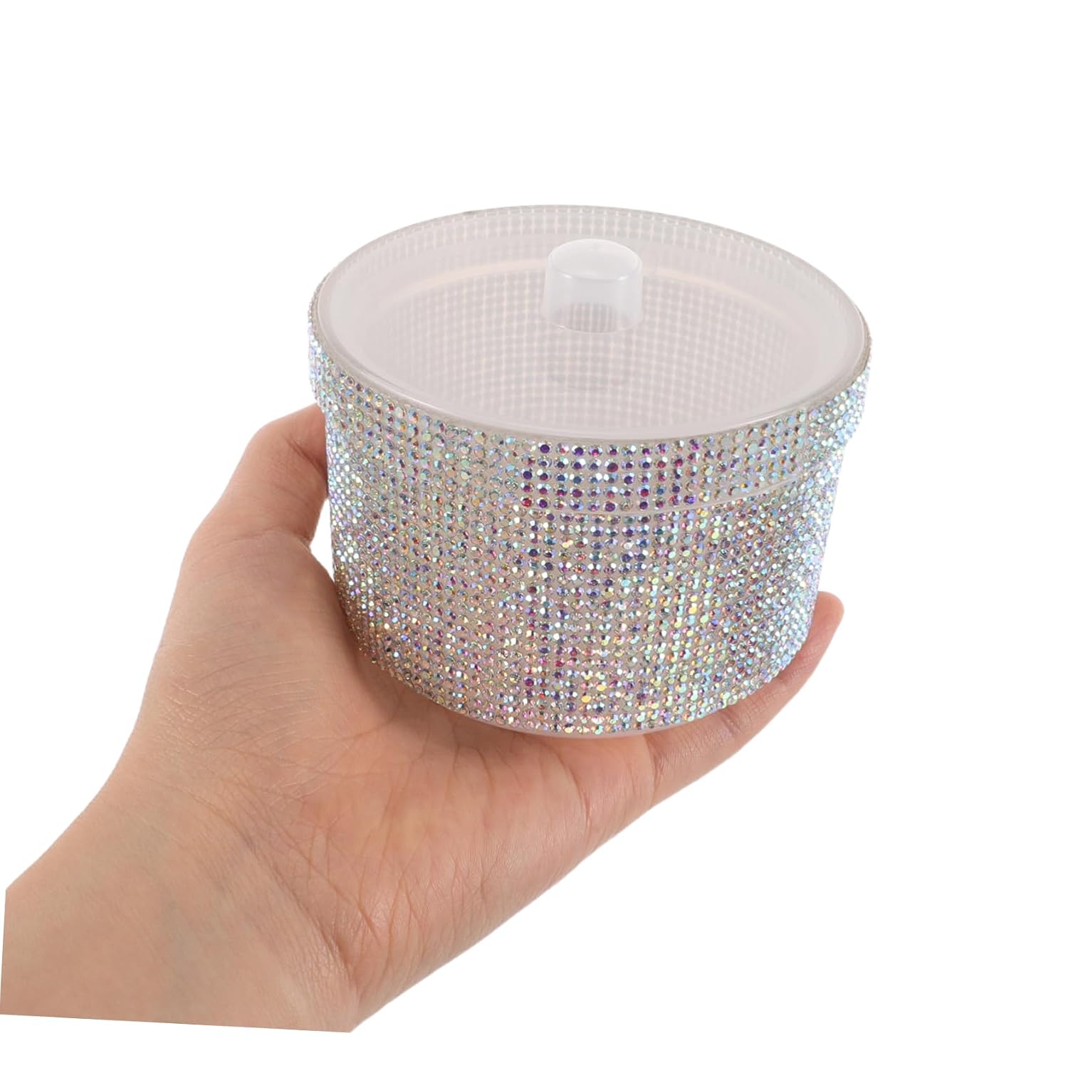 MERRYHAPY Reusable Nail Tool Cleaner Box Plastic Cleaning Container for Rhinestone Drill Bits Tweezers and Manicure Accessories User-friendly Soaking Case for Salon and Home Use