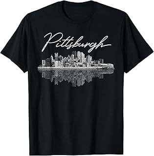 Pittsburgh Skyline Shirt for Women, Men, Girls & Boys T-Shirt