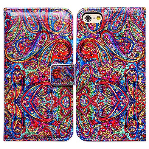 Coque iPhone SE 2022 étui portefeuille cuir à rabat iPhone 7/8