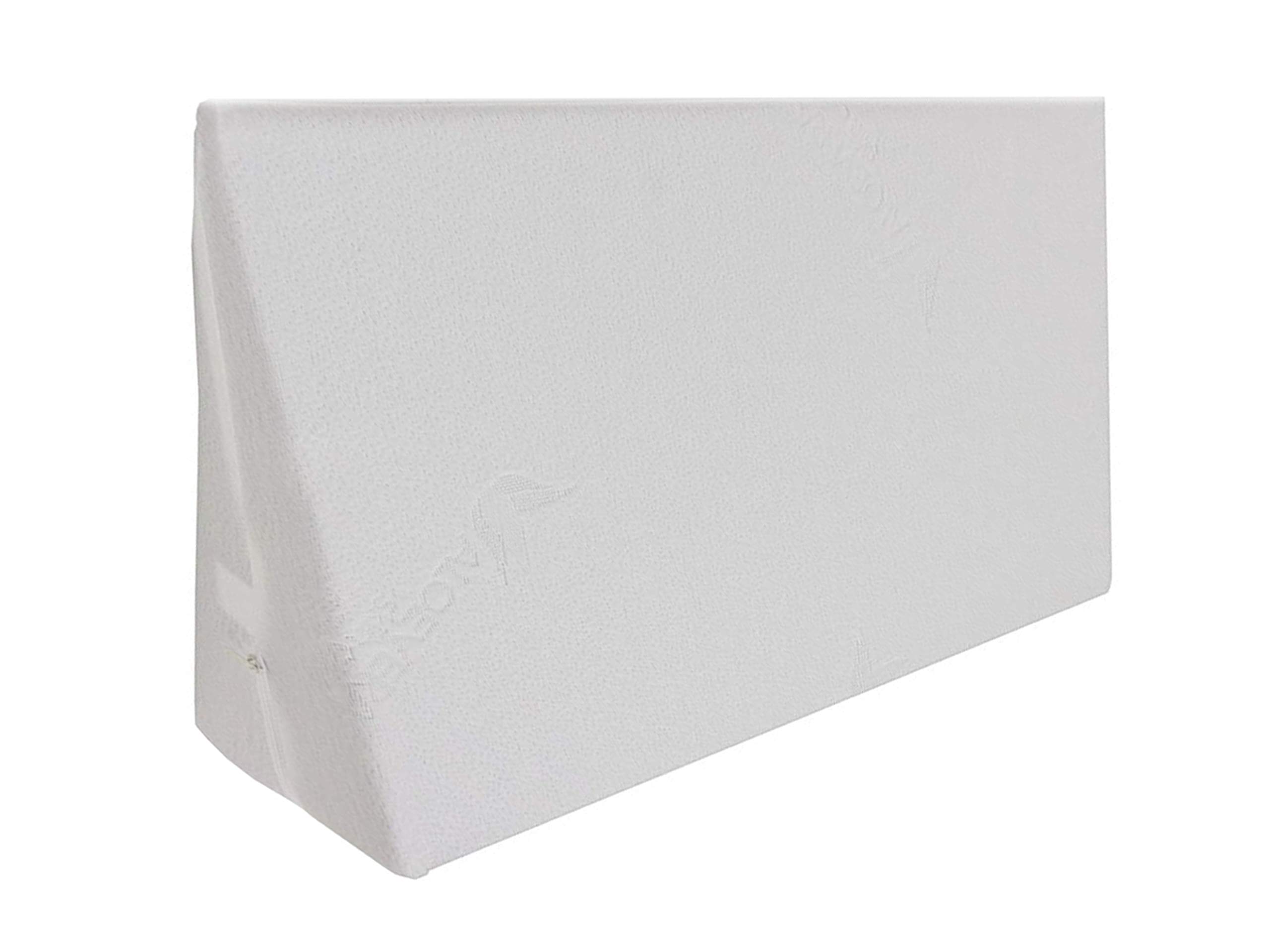 Dibapur - Cojín para la espalda con funda de aloe vera para cama y sofá, 60 cm x 30 cm x 50/1 cm