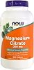 Now Foods Magnesium Citrate 200mg, 250 Tabletas (Paquete de 2) 1