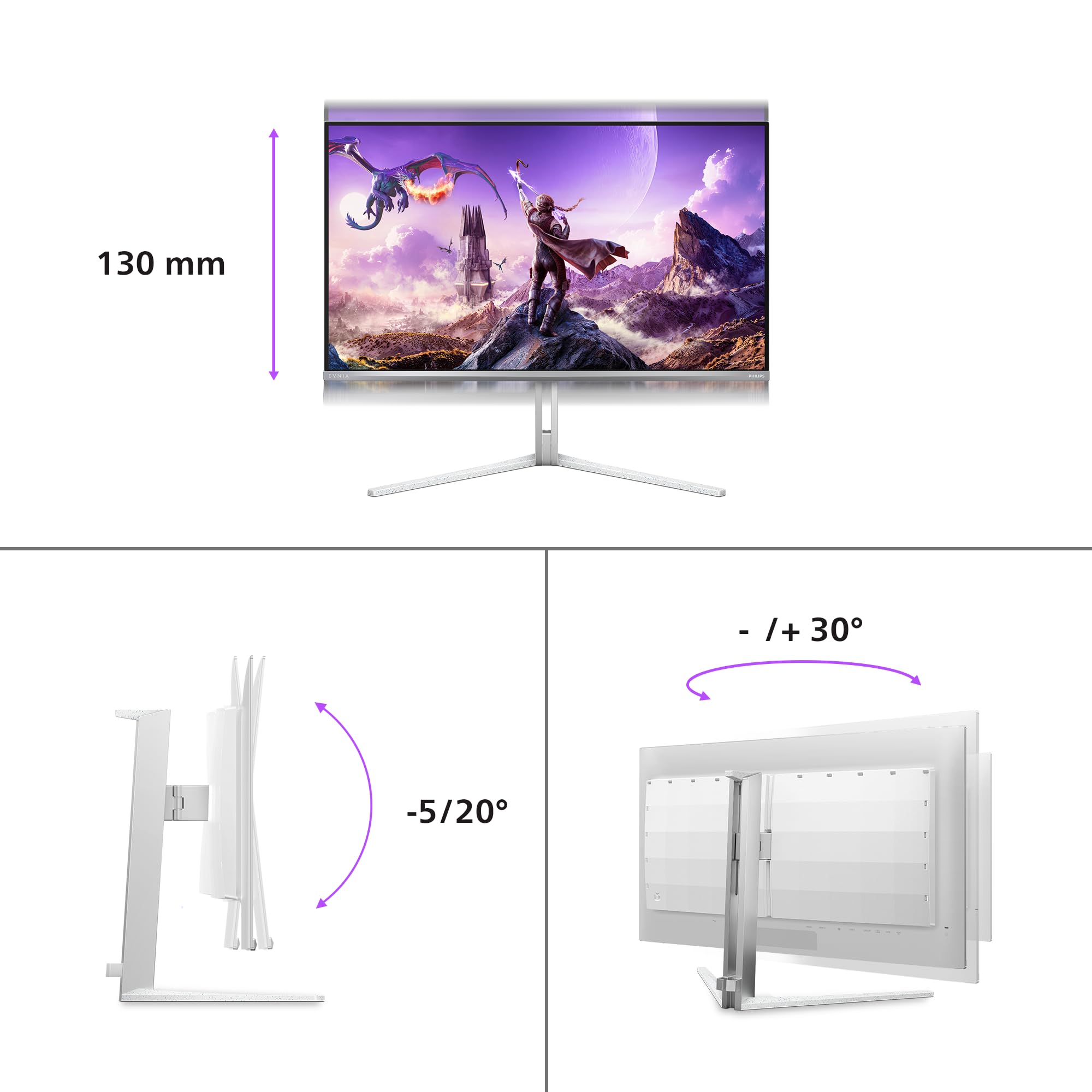Amazon.co.jp: PHILIPS Evnia 32M2N8900-32インチ UHD OLED ゲーミング