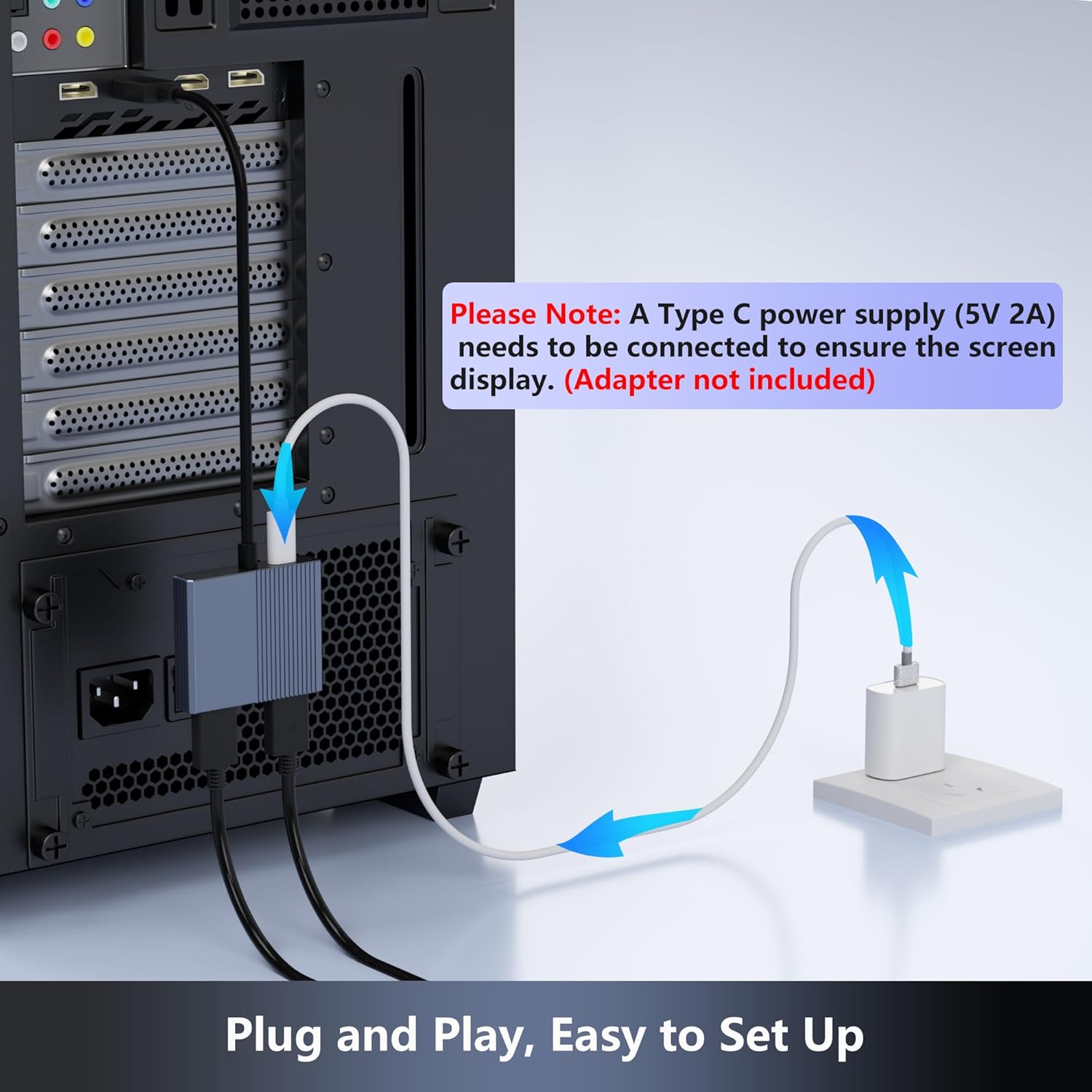 Display Port Splitter for Dual Monitors, 4K@120Hz DisplayPort to Dual DisplayPort Adapter, Displayport MST Hub, Monitor Splitter, Dual Monitor Adapter for Laptop, Desktop, Graphics Card and More