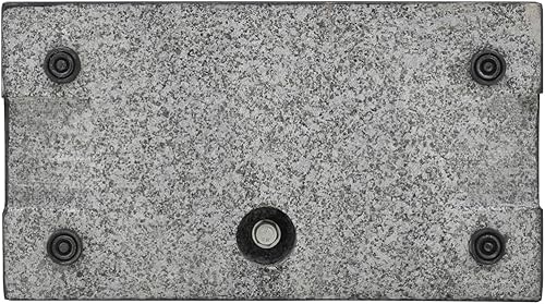 Miniatura 3 de vidaXL Base parasol de granito 55.1 libras rectangular negro