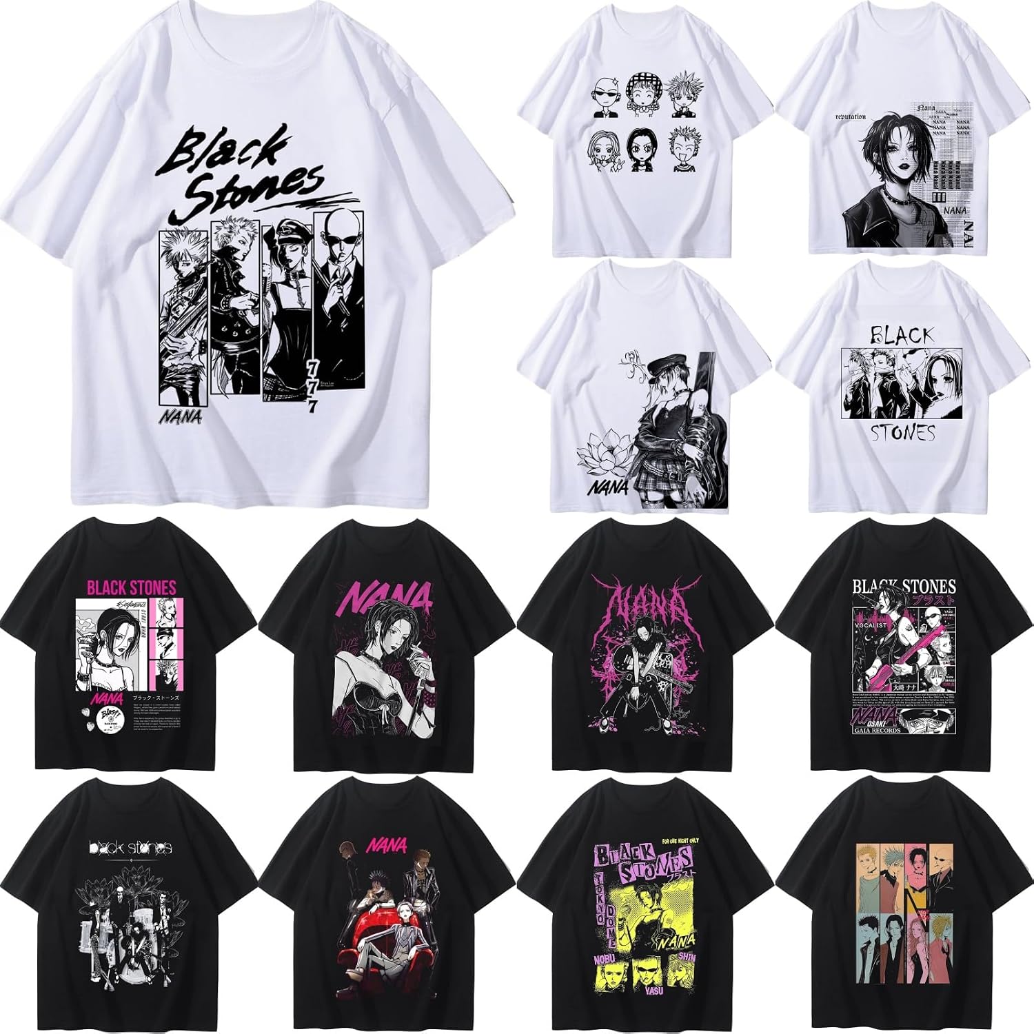Amazon.co.jp: [TGHSJT] 大崎ナナ Tシャツ 半袖 丸首 小松奈々 莲 巧