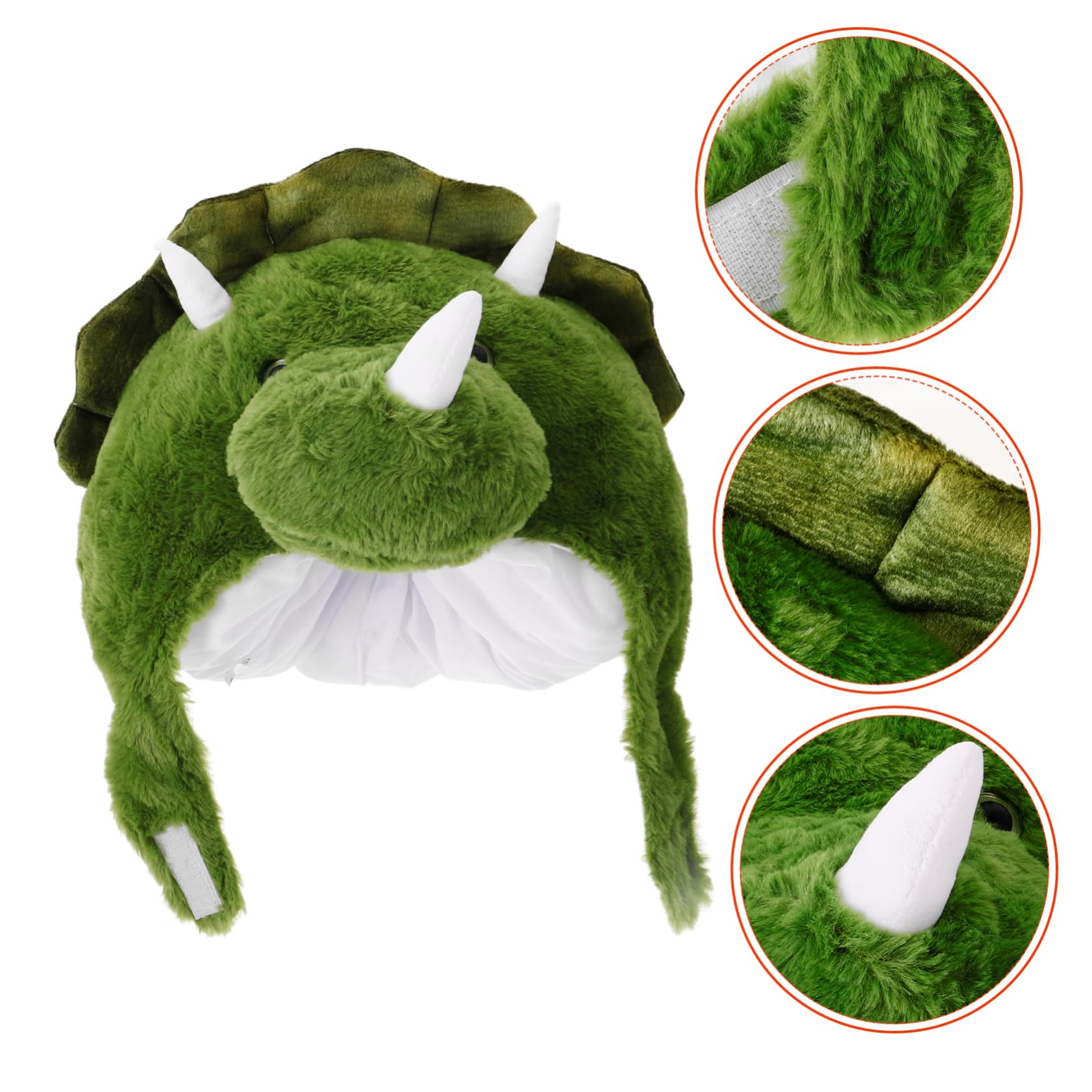 Cabilock Sombrero de de Peluche para Fiestas y Fotografía Gorro Divertido con Diseño de Accesorio para Adultos para Cumpleaños y