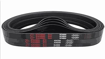 Generic Multi-Rib Drive Belt, 4PK900 to 4PK995 Full Sizes, Wear-Resistant Tensile, Universal for Automotive Engineering Industrial Fitness Equipment 4PK910