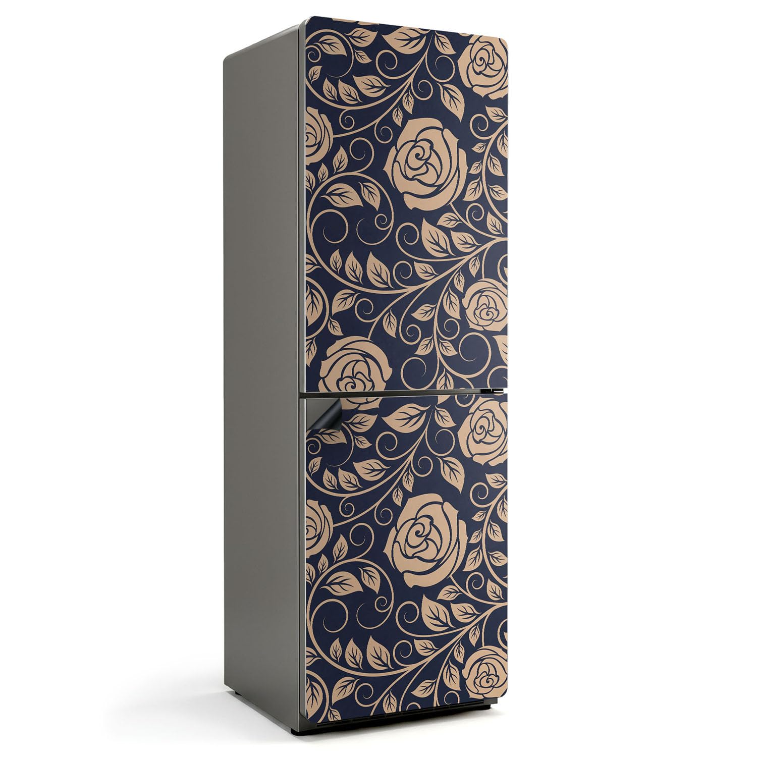 Tapis Magnétique Motif Floral 60x180 cm pour une Cuisine Lumineuse