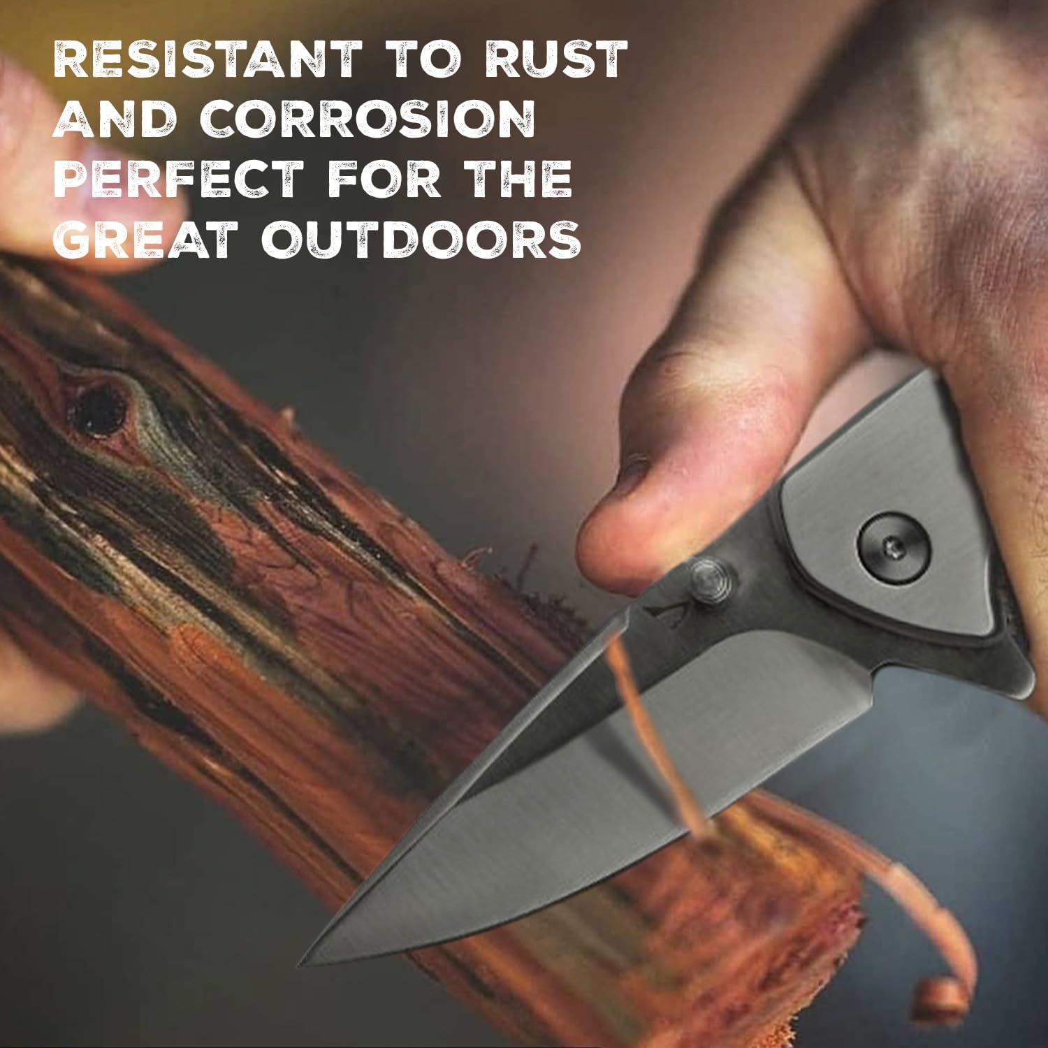 Folding Knife - G10 Handle, AUS-8 Stainless Steel Blade, 2.5" Sharp Blade, 5.75" Overall Length, Liner Lock, Reversible Clip, Ball Bearing Pivot, EDC