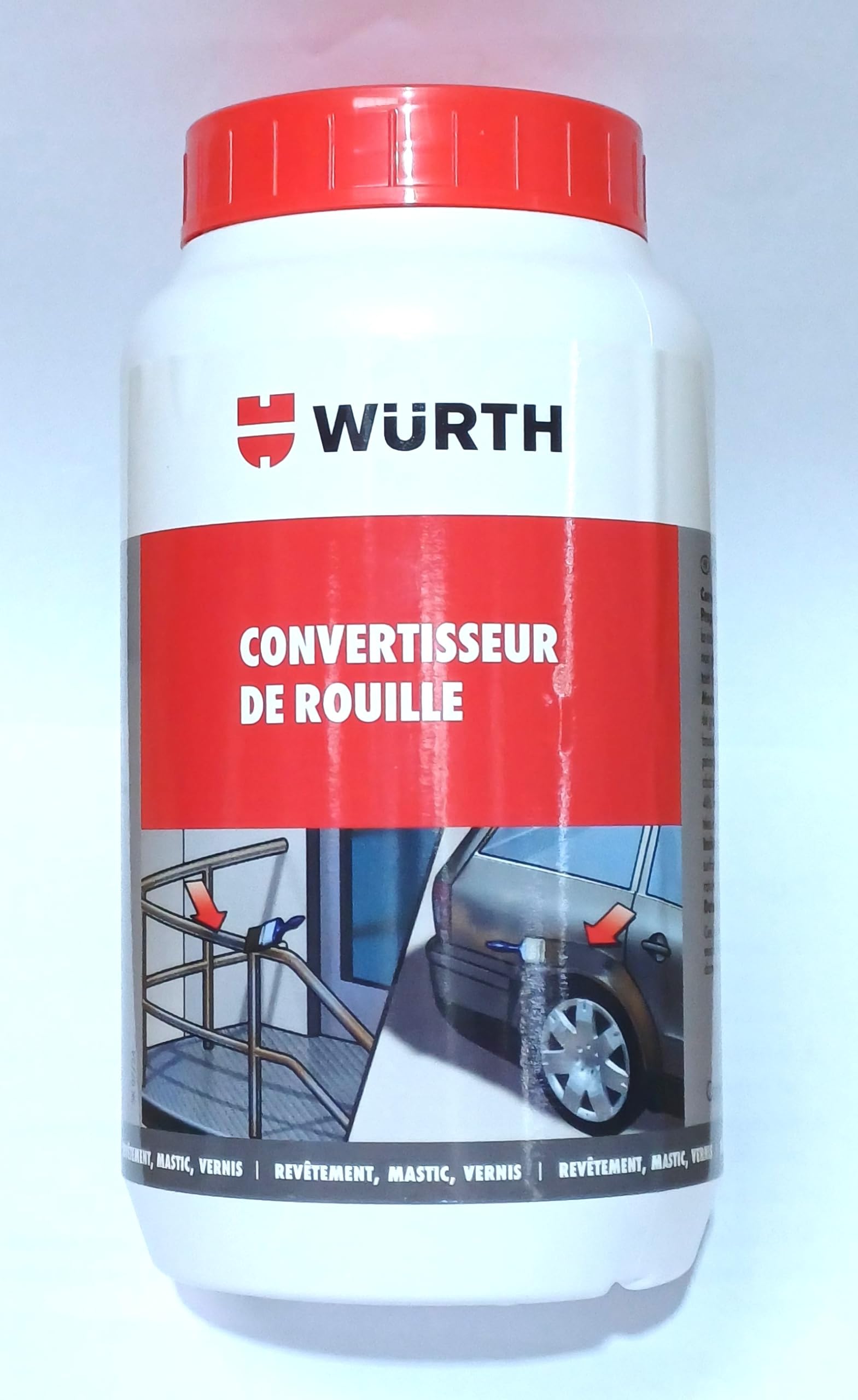 Wurth Convertitore di ruggine, 1000 ML