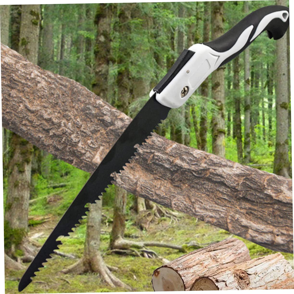 TOYANDONA Pieghevole Manuale in Acciaio Temprato Resistente e Durevole Per Potatura Alberi Escursionismo e Campeggio All Aperto