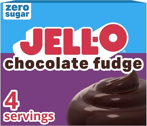 Jell-O Chocolate Fudge, Sugar-Free Instant Pudding & Pie Filling, 1.4 oz by Jell