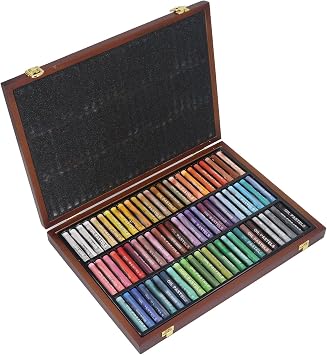 72 Color Oil Pastels Set - Soft Oil Yons for Artists, Strong Adhesion, Multipurpose Drawing & Ting, Portable with Carrying Case, for Kids & Adults