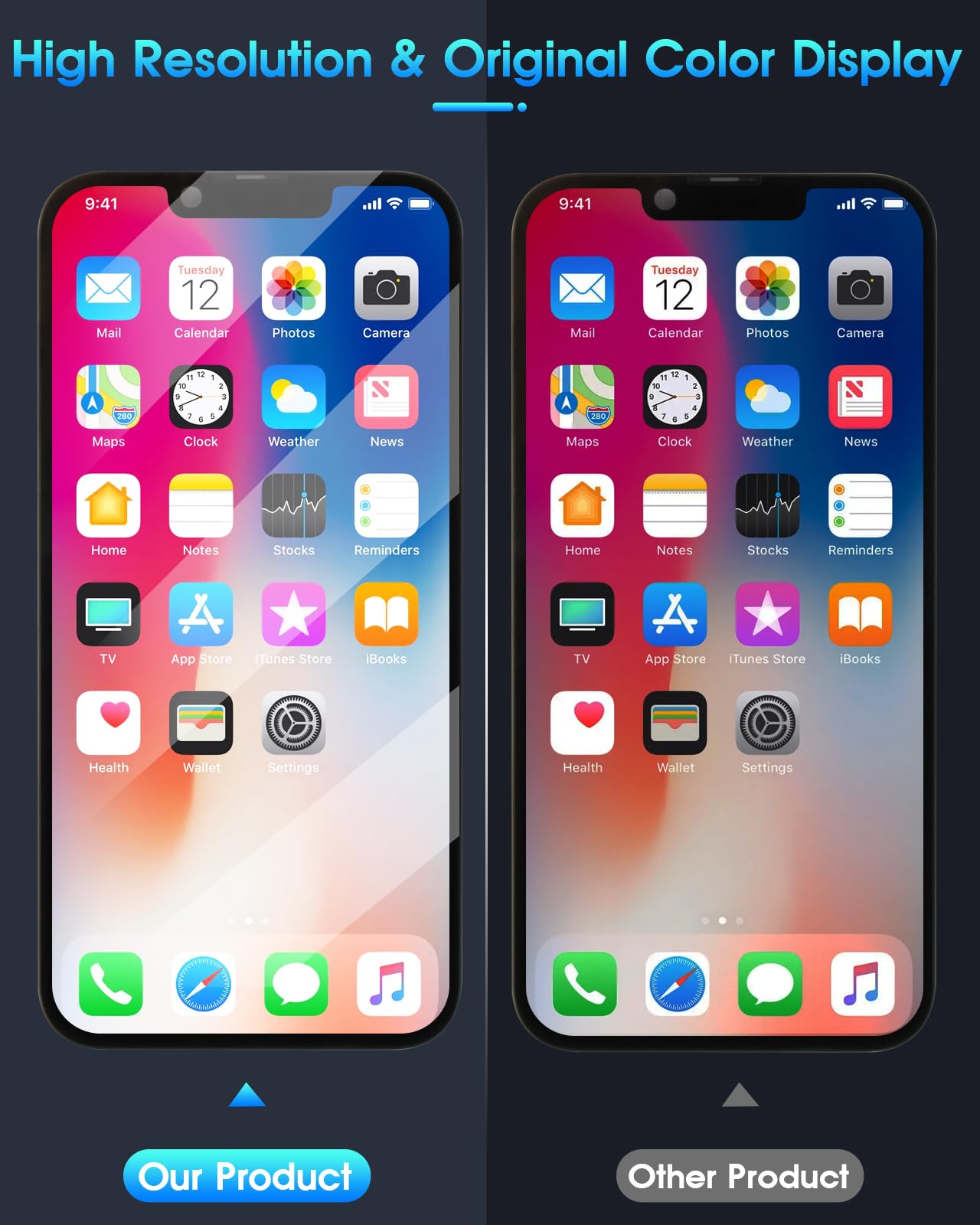 Display LCD Per IPhone 13 - Schermo Di Sostituzione Non Originale Incell Con Touch, Kit Strumenti Incluso - Foto 7