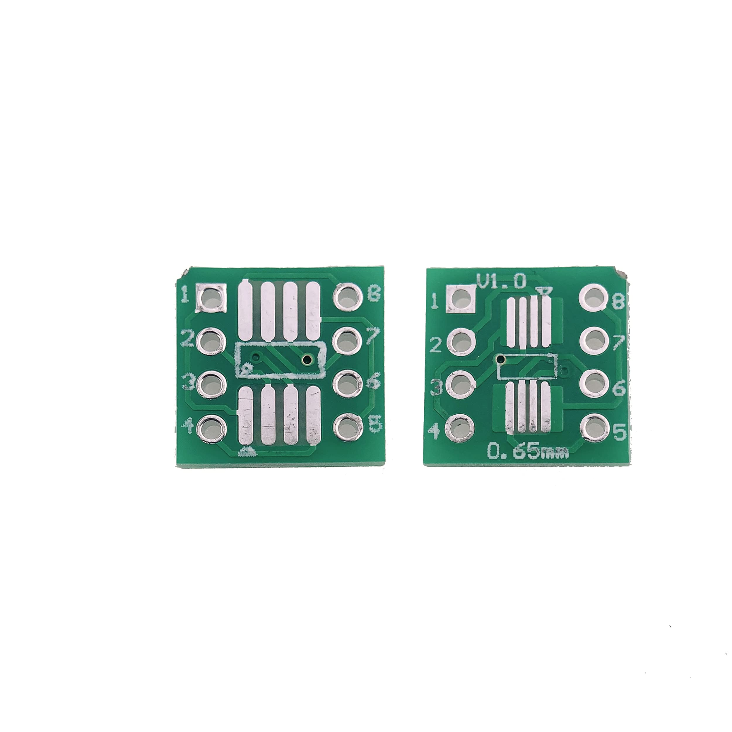 100 Adaptateurs SOP8 Vers DIP8 - Conversion SMD à Traversant - Pour Circuits électroniques - Lot économique