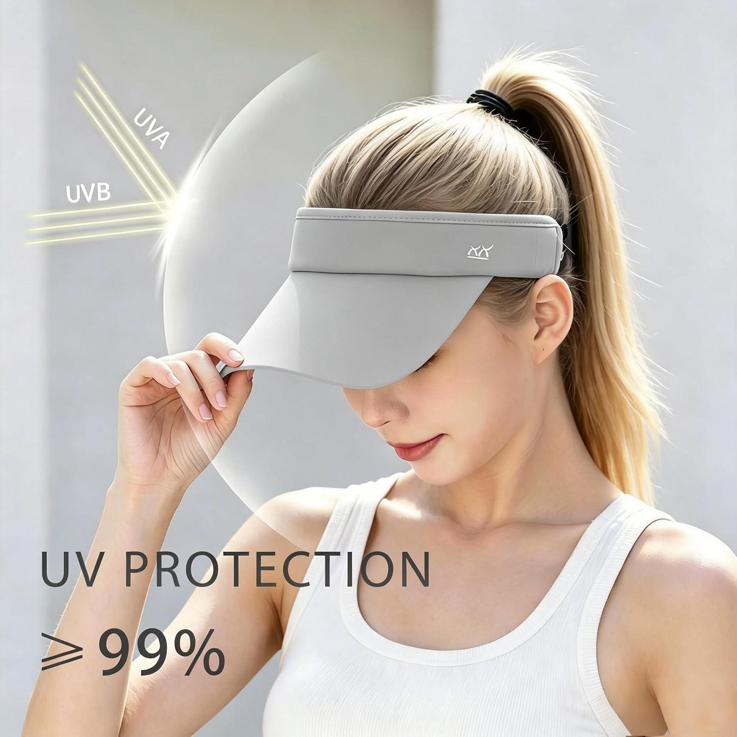 Women Men Visors Adjustable Empty Sun Top Hats for Athletic Cycling Running Tennis Baseball Golf