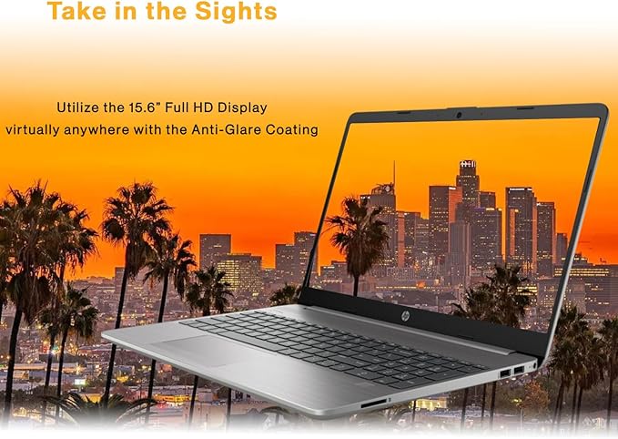 HP 250 G9 Laptop 15.6" FHD Intel Celeron 8GB RAM 256GB SSD Win 11 Pro miniatura 4