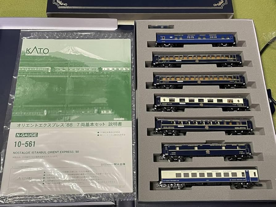 Amazon.co.jp: N KATOカトー オリエントエクスプレス 88 基本 7両