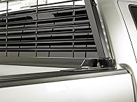 Vista 2 de RealTruck BACKRACK Kit de hardware para uso con cama estándar, negro, sin taladro 30167 Se adapta a RAM 1500 2019-2025 caja de 5.5 pies sin