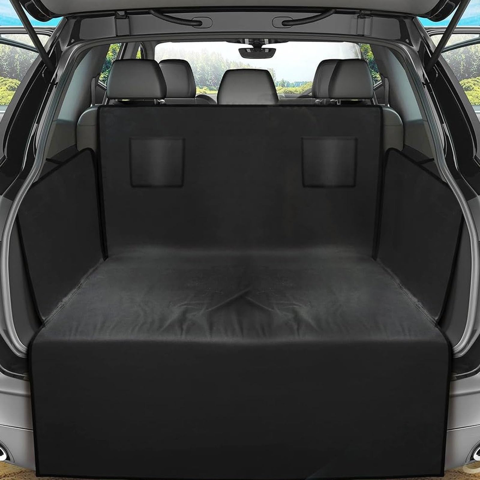Kofferraumschutz Hund für Opel Combo Life 2018-2023 2024 2025, Auto Kofferraum Schutzmatte Ladekantenschutz Wasserdicht Kratzfest Auto Kofferraum Hundedecke