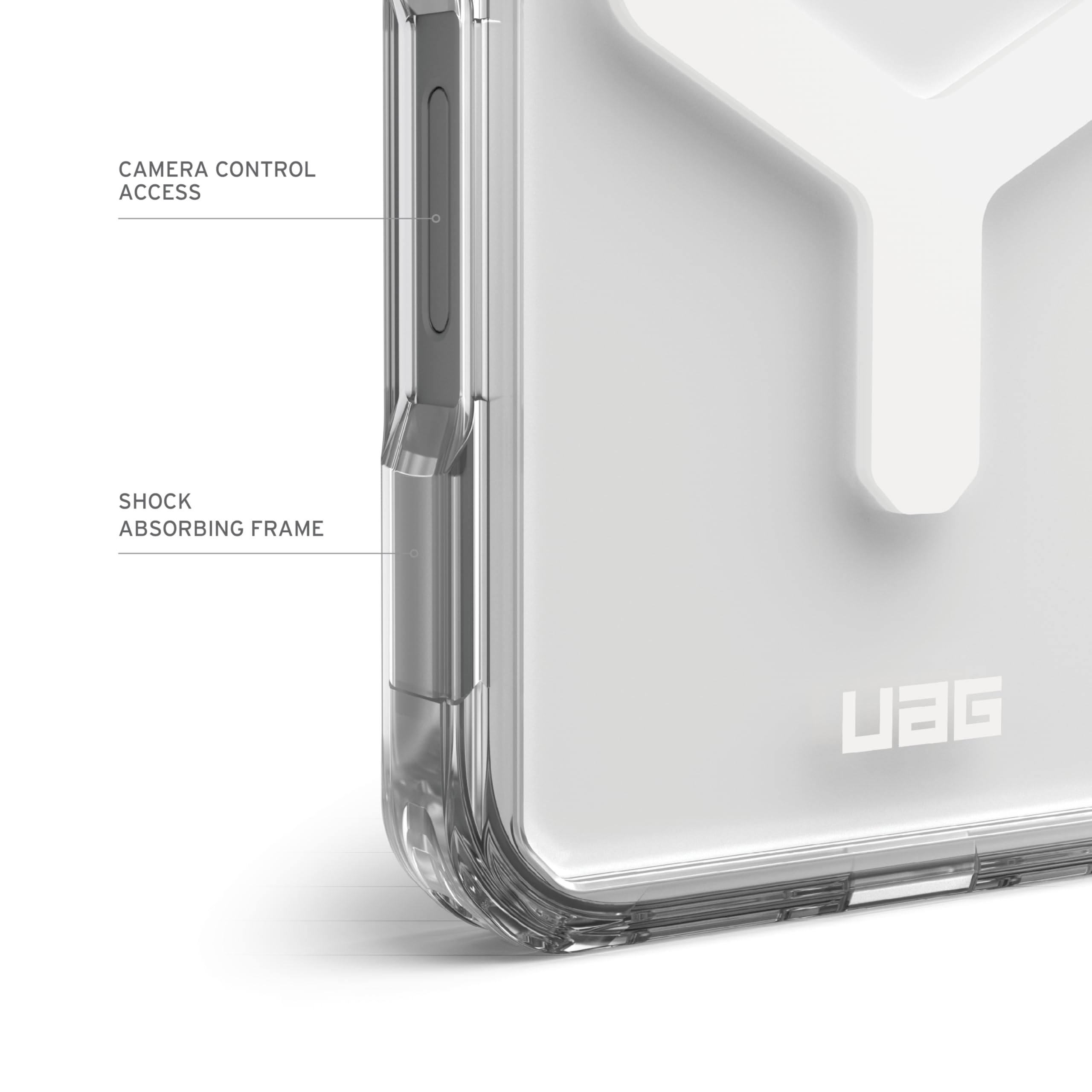 URBAN ARMOR GEAR Clear Military-Grade iPhone 16 Pro Max Case