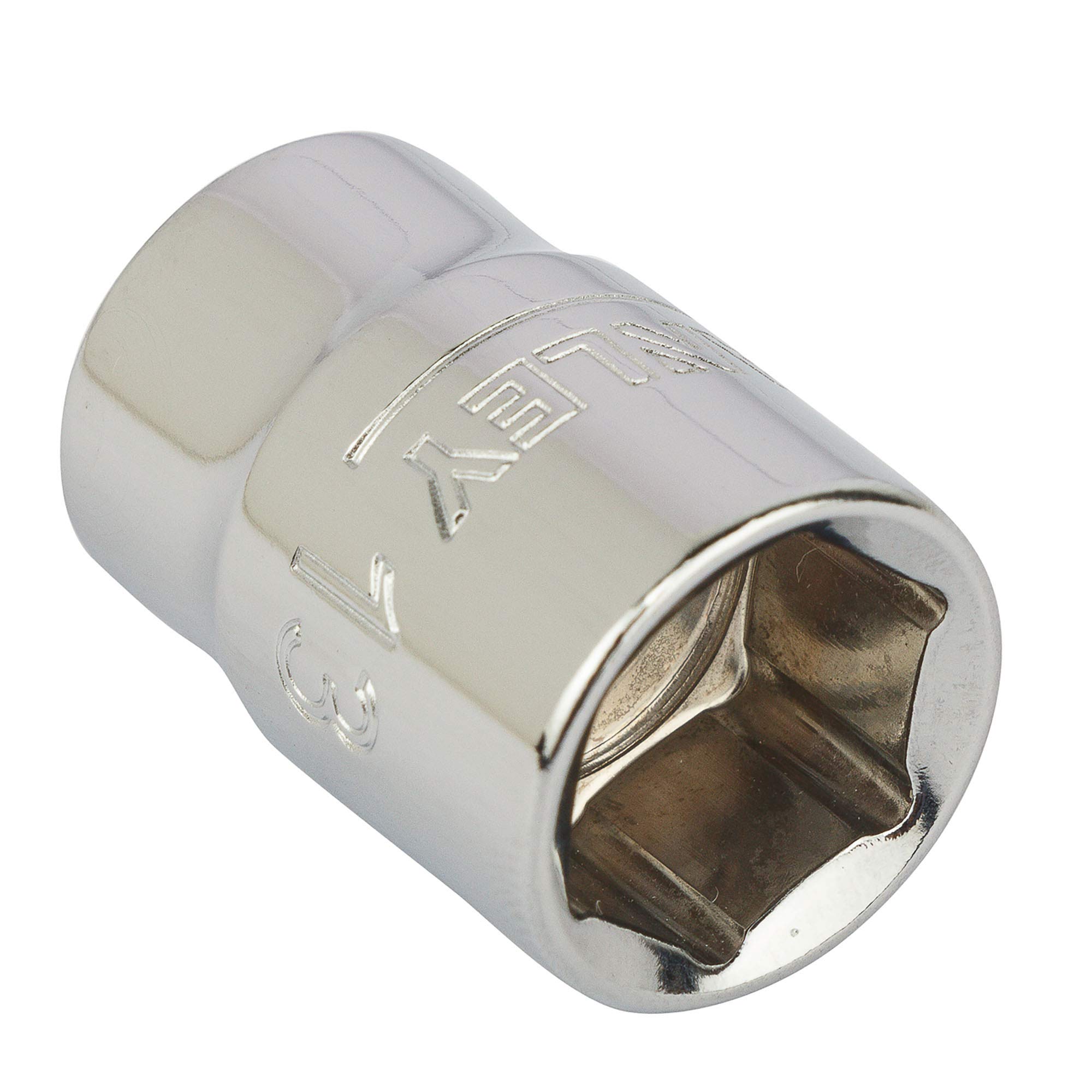 STANLEY STMT72921-8B 3/8-inch 13mm Chrome Vanadium Steel 6 Point Standard Socket (Silver) 2