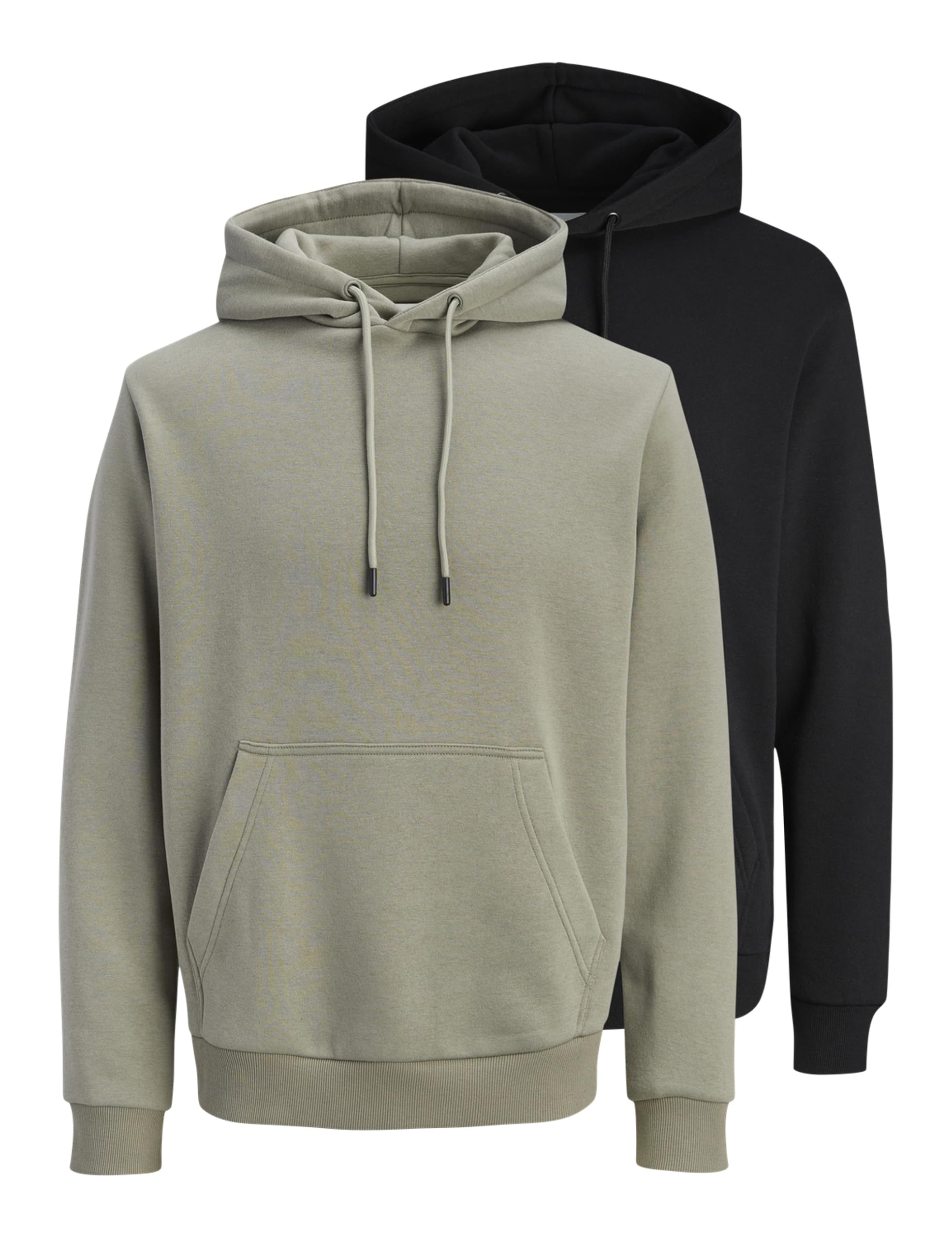 Jack & Jones Jjebradley Sweat Hood 2pk MP Jjebradley Sudadera con Capucha 2Pk MP Hombre (Pack de 2)