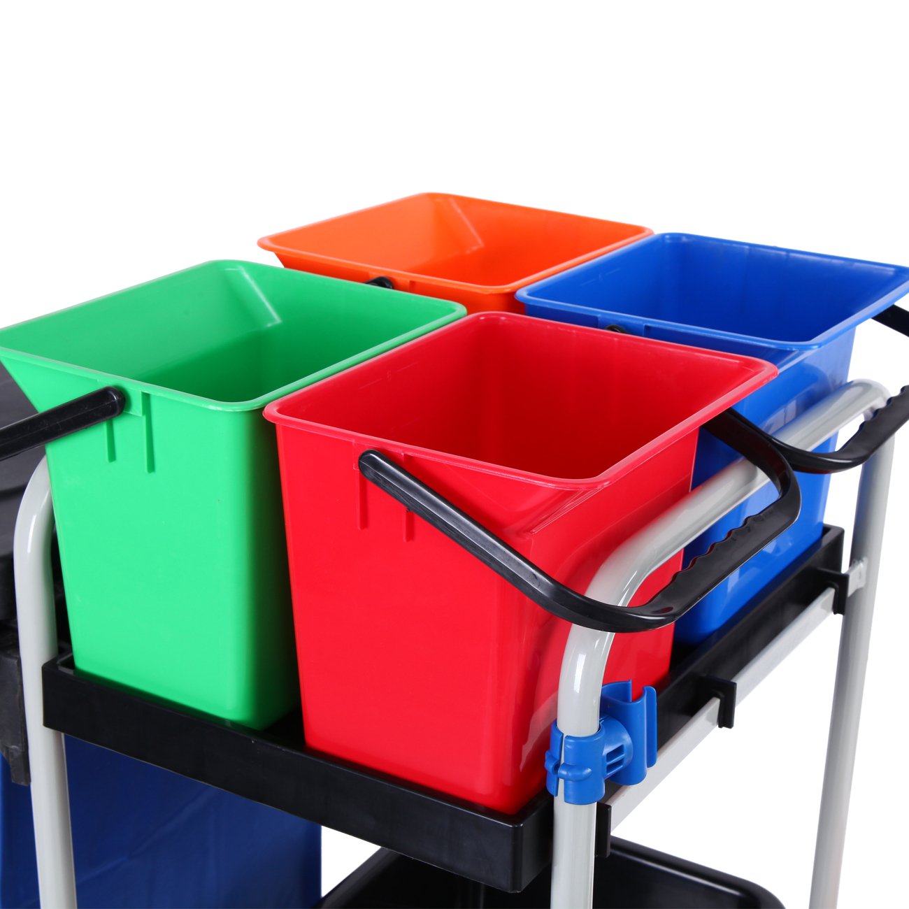 Buy Yonntech 3 Tier MultiPurpose Shelf Janitorial Cleaning Trolley