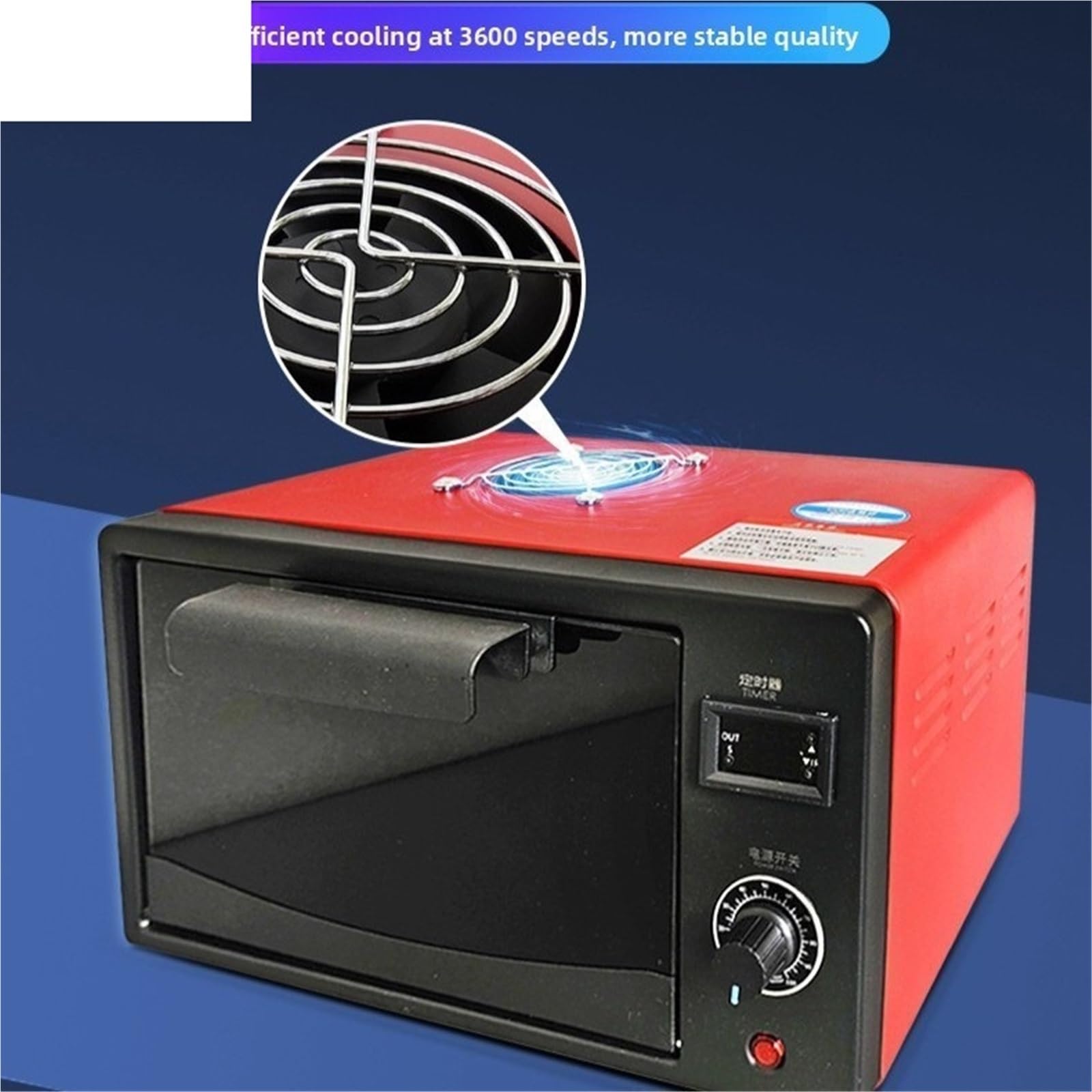 Caja de curado UV de alta intensidad 365 nm 395 nm 405 nm LED horno UV para resina de secado rápido pantalla gabinete de reparación con interruptor de temporización, 120 W
