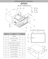 Vista 3 de Summit 24” Over The Range Microwave, 0.9 cu.ft. Built In Microwave, Stainless Steel- OTR24